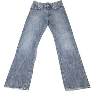 Y2K Hugo Boss Texas Jeans 32x32‎ Blue Denim Relaxed Straight Leg Medium Wash
